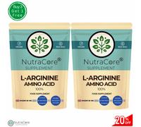 Nutra Core L-Arginina Capsule Supporto Allenamento 800mg 180 Capsule