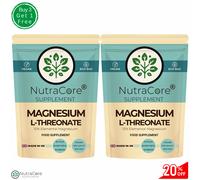 Nutra Core Magnesio L Treonato Capsule Supporto Cervello Sonno Stress 550mg