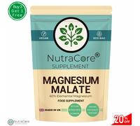 Nutra Core Magnesio Malato 650mg Capsule Vegan 90 Capsule Integratore