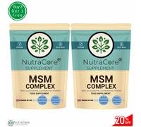 Nutra Core MSM Complesso Glucosamina Condroitina Vitamina C 650mg 180 Capsule