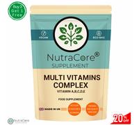 Nutra Core Multi Vitamine Capsule Con Vitamina B1 B2 B3 D3 C A E 90 Capsule