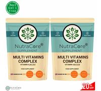 Nutra Core Multi Vitamine Capsule Con Vitamina B1 B2 B3 D3 C A E 90 Capsule