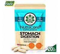Nutra Core STOMACH&DIGESTION Capsule 5000mg Erbe 90 Capsule Vegan