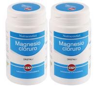 Nutraceutici Magnesio Cloruro Cristalli Set da 2 g Polvere