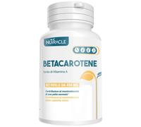 Nutracle Betacarotene perle da 438 mg | Integratore per Abbronzatura Forte | Sos