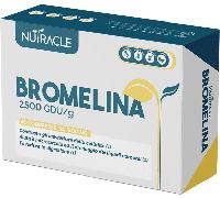 Nutracle Bromelina Integratore Anti Cellulite Enzima Ananas 40 Compresse
