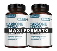 Nutracle Carbone Attivo Vegetale Compresse Integratore Alimentare Panc