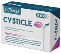 Nutracle Cysticle Integratore Vie Urinarie D-mannosio Probiotici 60 Compresse
