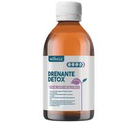 Nutracle Drenante Detox Integratore Drenaggio e Microcircolo Gusto Tè alla Pesca, 200ml