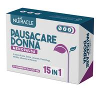 Nutracle PausaCare Donna 1000mg Integratore Menopausa Ossa e Benessere, 30 Compresse