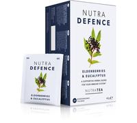 NUTRADEFENCE - Tè di supporto immunitario per raffreddore e influenza, eucalipto, sambuco e verbasco, 60 bustine di tè con busta (confezione da 3)