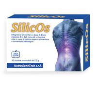 "Nutragenetech - Silicos Integratore per Ossa e Articolazioni Confezione 30 Bustine"