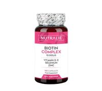 Nutralie Biotina Complex con Vit D ed E 10000mcg Capelli, Pelle, Unghie 120 Capsule