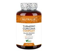 Nutralie Curcuma Complex con Zenzero e Pepe Nero Biologico 120 Capsule