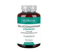 Nutralie Glucomannano con Colina + B3 + D3 120 Capsule
