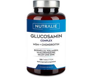 Nutralie Glucosamina e Condroitina ad alto dosaggio con MSM e collagen