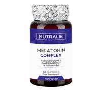 Nutralie Melatonina con Passiflora + B6 e Radice di Valeriana 60 Capsule