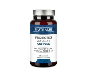 Nutralie Probiotici 30 Ceppi Complex 60 Capsule - Integratore Per Il Benessere Intestinale