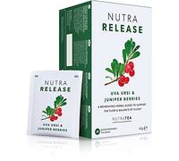 Nutratea Tè Nutra Rilascio - Diuretico Naturale per L'equilibrio Idrico - Include Radice di Tarassaco, Mannaie e Uva Ursina - 20 Bustine