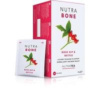 Nutratea Tè per la Salute Delle Ossa - Aiuta a Mantenere la Densità Ossea e la Cura Delle Articolazioni - con Ginkgo Biloba e Rosa Canina - 20 Bustine