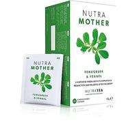 Nutratea Tè per L'allattamento - Essenziale per le Neo Mamme - Include Fieno Greco, Finocchio e Foglie di Lampone - 40 Bustine