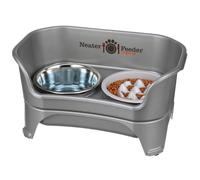 Nutre alimentatore espresso Mess proof ciotole per cani elevate per razza media e grande - Made negli Stati Uniti - Nessuna fuoriuscita di alimentato