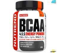 NUTREND Bcaa 4:1:1 Energy Powder - 500 gr Aminoacidi con stimolanti