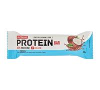 Nutrend Protein Bar Cocco Barretta Proteica Ricoperta di Cioccolato a Latte, Confezione Box con 24 Barrette da 55g