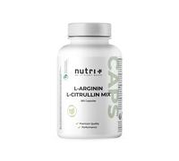 Nutri + Capsule Arginina Citrullina - 360 Capsule alto Dosaggio + vegane - 3000m
