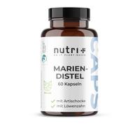 Nutri+ Capsule di Cardo Mariano con Carciofo + Dente di Leone 90 pz Ca
