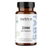 Nutri+ Compresse di Zinco 25 mg 365 pz Compresse