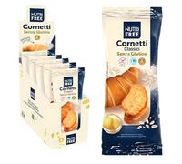 Nutri Free Cornetti Classici Senza Glutine e Senza Lattosio (Lactose & Gluten Free) Box 5 Pezzi x 60g