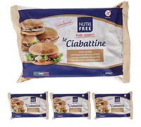 Nutri Free le Ciabattine, Senza glutine, 1 Confezione da 800 g (50g x 4)