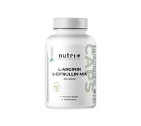 Nutri+ L-Arginina L-Citrullina Capsule 360 pezzi Aminoacidi 360 pz Cap