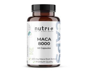 Nutri+ Maca Capsule nere rosse gialle - Polvere da estratto di radice