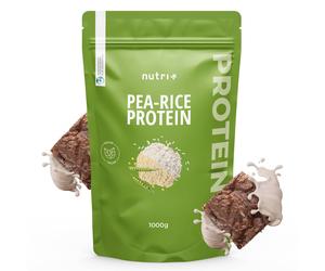 Nutri+ Polvere di Proteine Piselli Riso - Pea Rice 1000 g Polvere