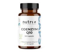 Nutri Q10 Capsule alto Dosaggio 120 Pillole 100 mg di Coenzima Q 10 per Capsula