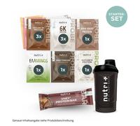 nutri+ Starter-Set (Proteine in polvere + EAA + Barretta + Shaker) 1 p