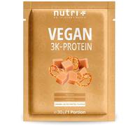 nutri + Vegan 3K Protein Powder - Confezione Prova - Caramel Salted Pretzel