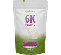 Nutri+ 6K Polvere di Proteine 1kg - Frullato senza Whey 1000 g Polvere