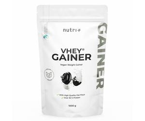 Nutri+ Vegan Weight Gainer 1kg 1000 g Polvere