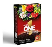 NUTRI1ONE Microgranulare, Concime in microgranuli per piante floreal 750 g Scuro
