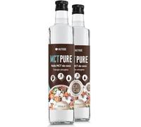 NUTRIBE MCT Pure C8 C10 2x500ml Olio estratto per distillazione. Formula Scientifica - Salute Cerebrale, Dimagrimento, Dieta Cheto
