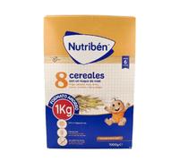 Nutriben 8 Cereali con Miele 1 kg - Cereali per bambini
