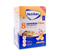 Nutriben 8 Cereali e Miele Fibre 600g - Cereale per l'infanzia
