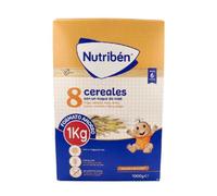 Nutriben 8 Cereali Miele 1 kg - Cereale per bambini