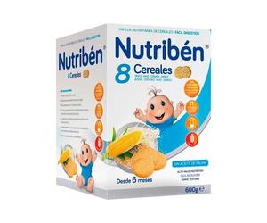 Nutriben 8 Cereals Maria Crackers 600g - Cereale per l'infanzia