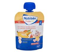 Nutriben Fruit & Go! Pera, Banana, Arancia e Biscotto 90g - Snack per l'infanzia