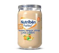 Nutriben Barattolo Mela, Arancia, Banana e Pera Williams 235 g - Omogeneizzato