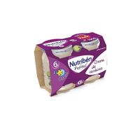 Nutriben Potito Cena Bipack Crema di Verdure 2x190g - Alimento per bambini
